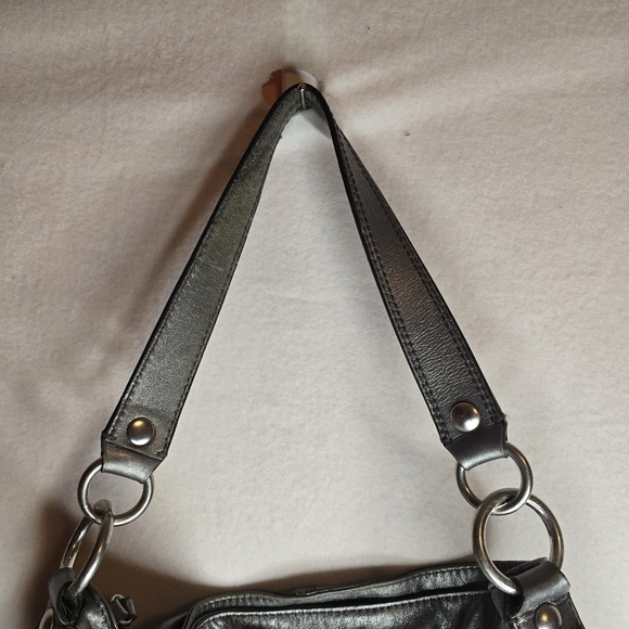 Coach Metallic Hobo Ladies Bag Purse No. C1032-F14706 - Picture 8 of 14